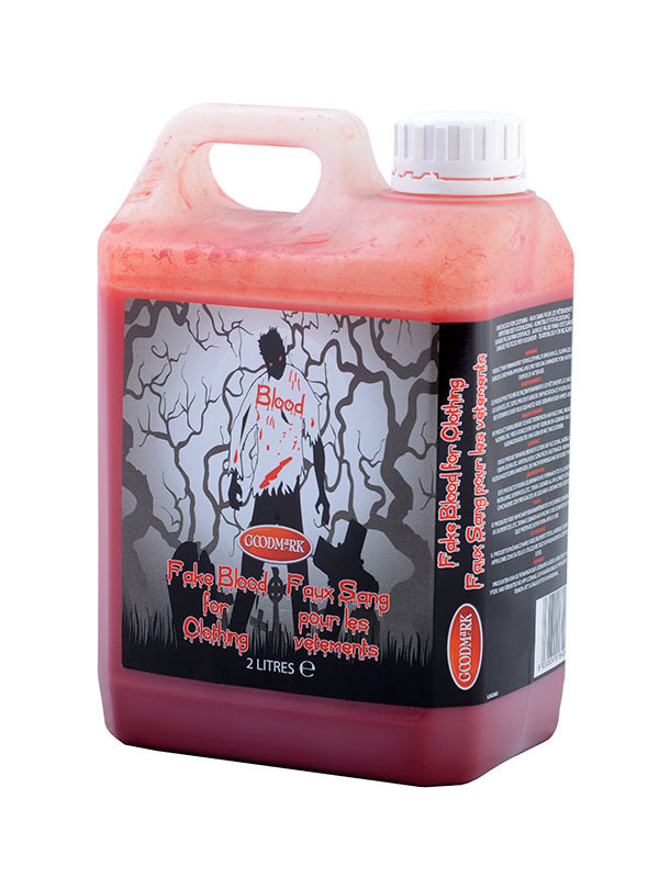 Sangre falsa para textil