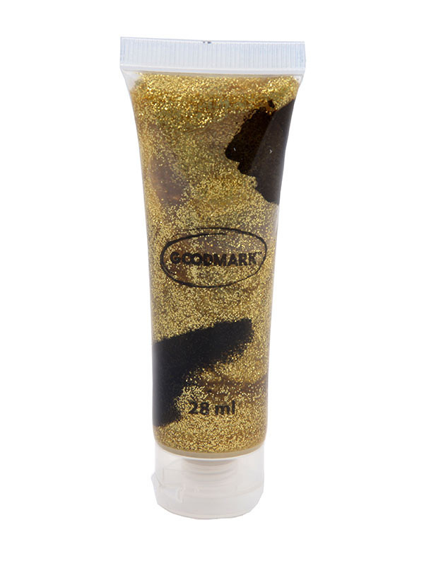 Maquillaje con glitter en gel