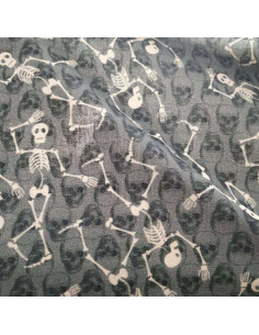 Tela esqueletos de algodón