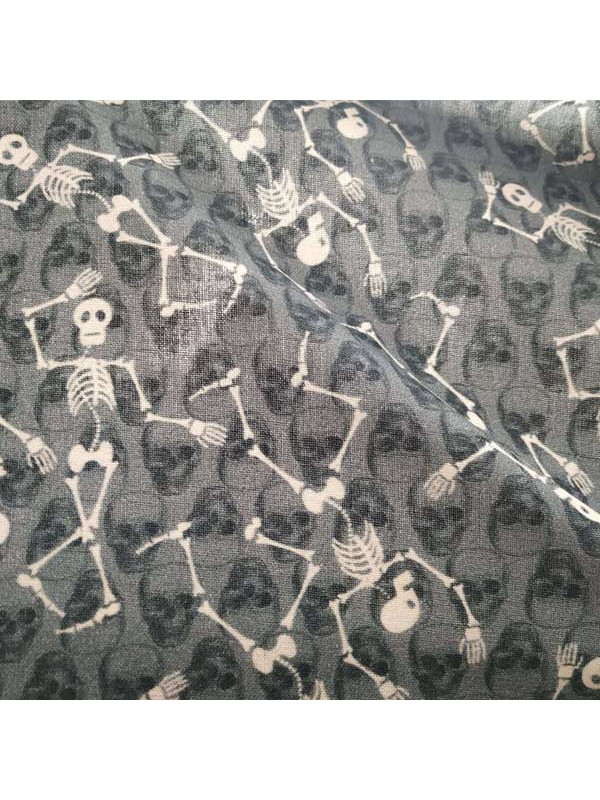 Tela esqueletos de algodón