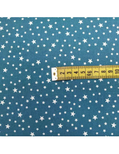 Tela estrellas pequeñas algodón 2