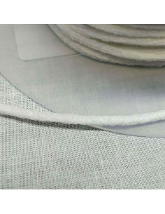 Goma para mascarillas blanca 2