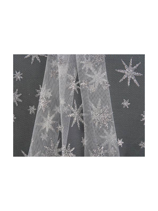 Tejido de Tul Estrellas