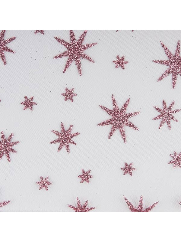 Tejido de Tul Estrellas