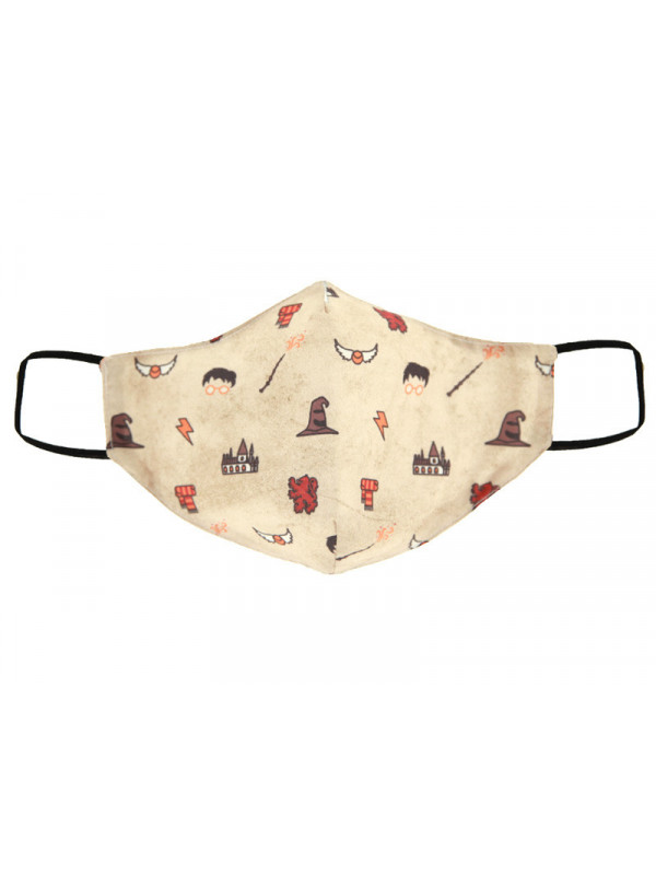 Mascarilla mago marrón