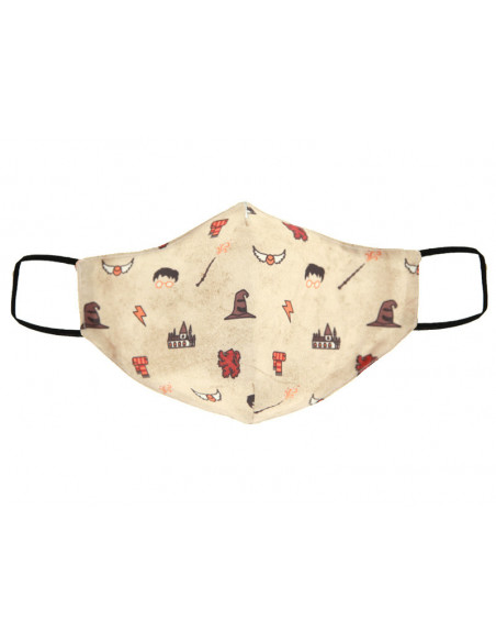 Mascarilla mago marrón