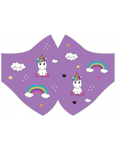 Mascarilla Unicornios 2