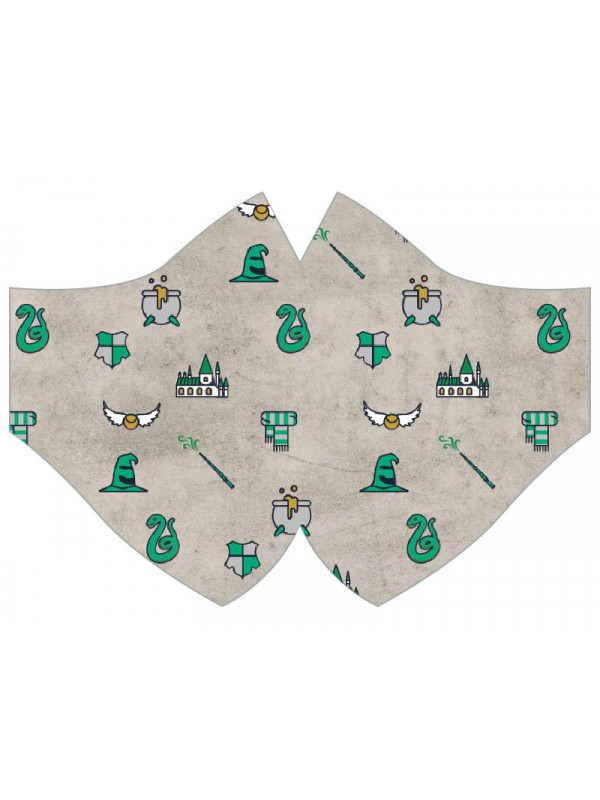 Mascarilla de mago verde