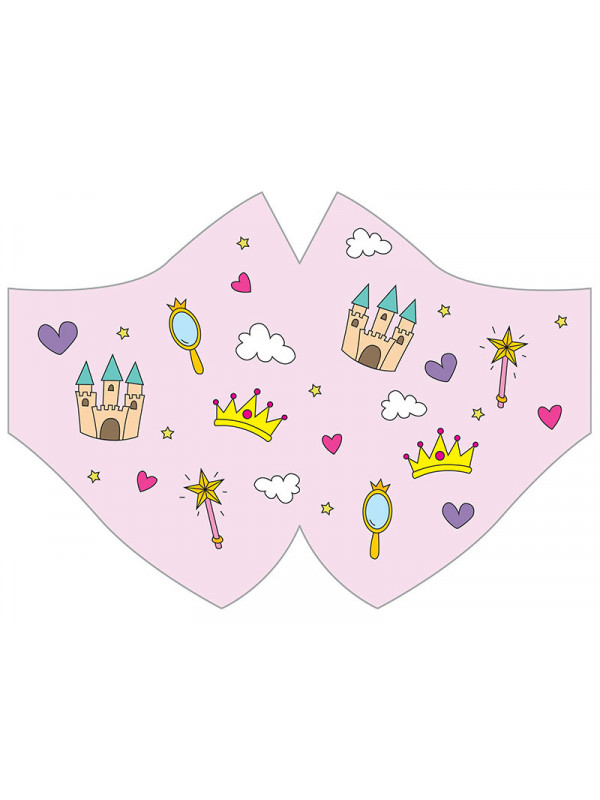 Mascarilla de princesas