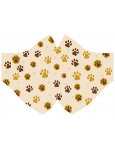 Mascarilla huellas de gato 2