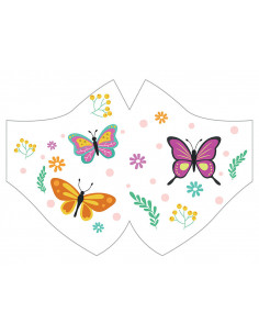 Mascarilla mariposas 2
