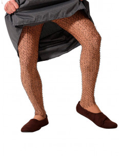 Panty piernas peludas