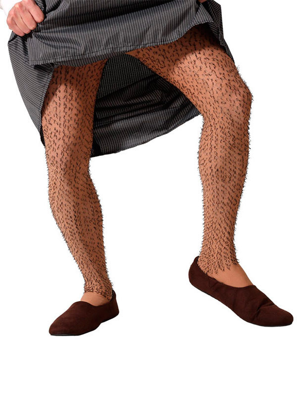 Panty piernas peludas