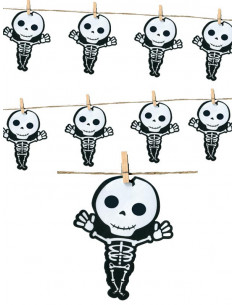 Guirnalda esqueletitos