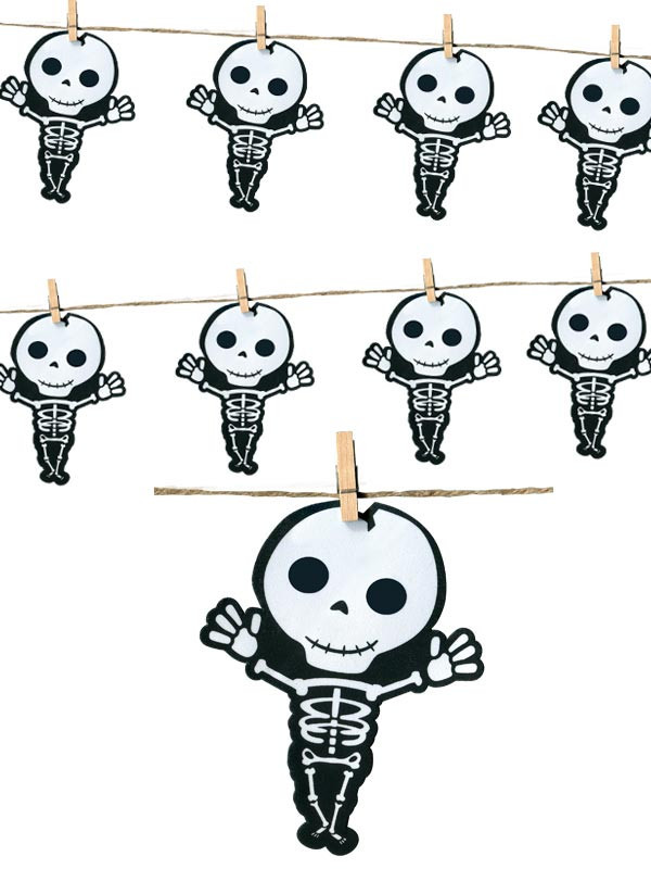 Guirnalda esqueletitos