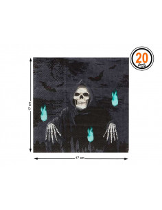 Servilletas decoradas Halloween