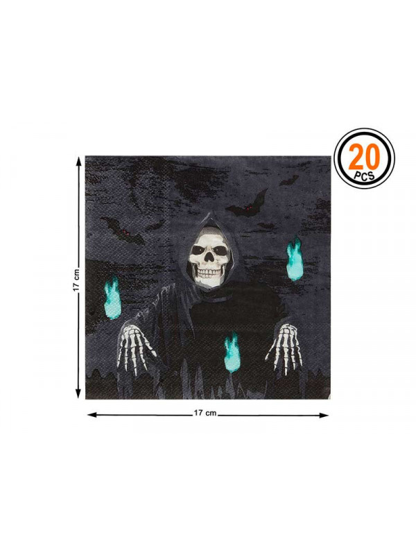 Servilletas decoradas Halloween