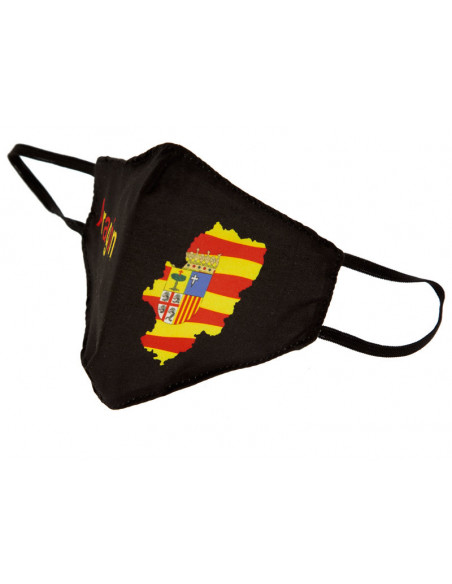 Mascarilla Aragón mapa lateral