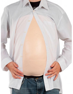 Barriga postiza de goma eva