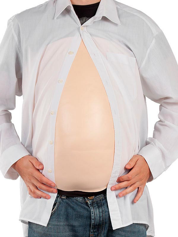 Barriga postiza de goma eva