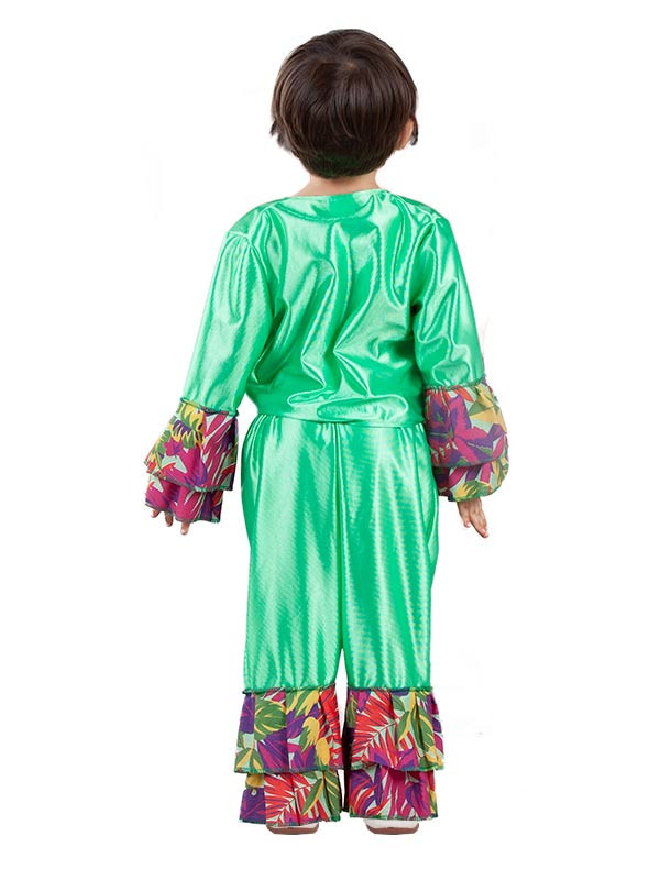 Disfraz rumbero para bebé niño espalda