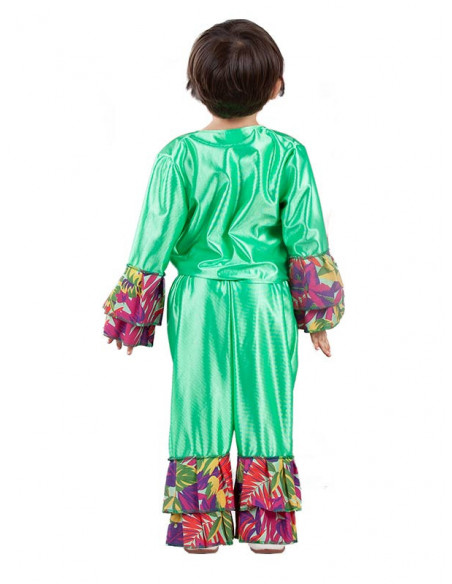 Disfraz rumbero para bebé niño espalda