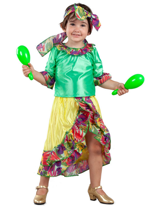 Disfraz rumbera para bebé