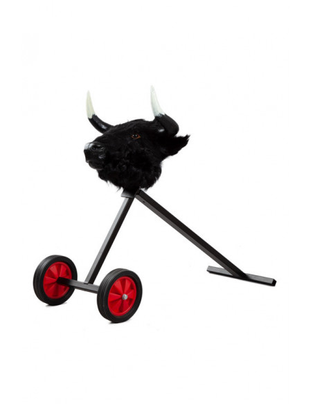 Carro de toro de dos ruedas lateral