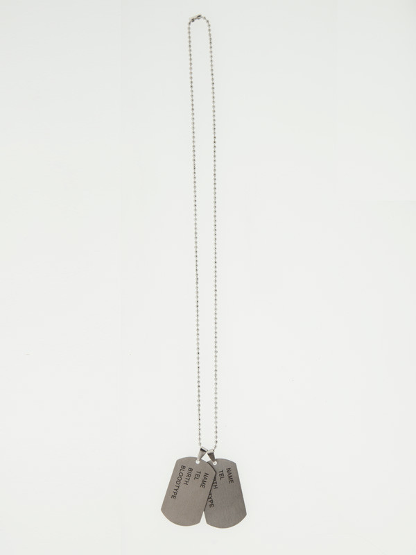 Placas militares adulto