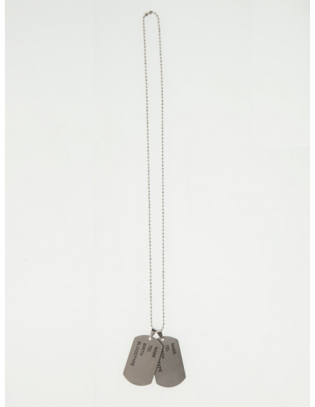 Placas militares adulto