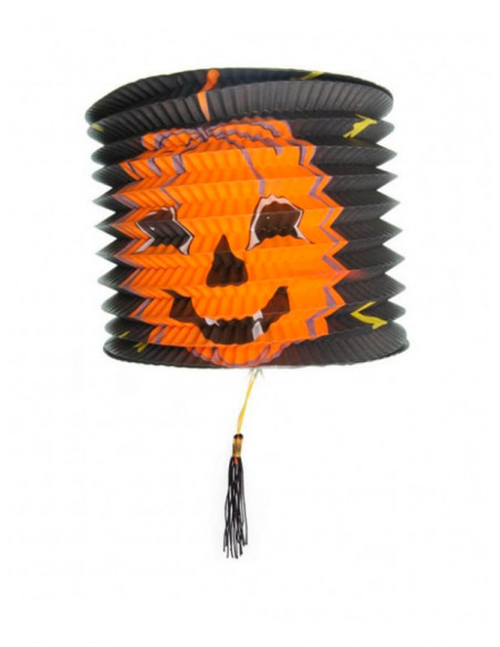 Farol de papel para Halloween