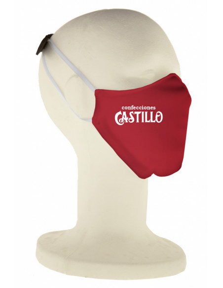 Mascarilla personalizada reutilizable homologada Confecciones Castillo