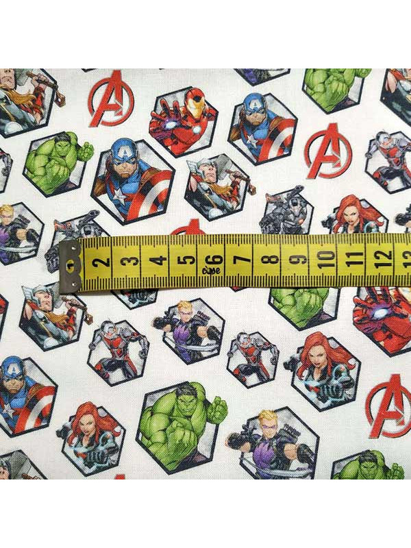 Tela superhéroes Vengadores Marvel medida