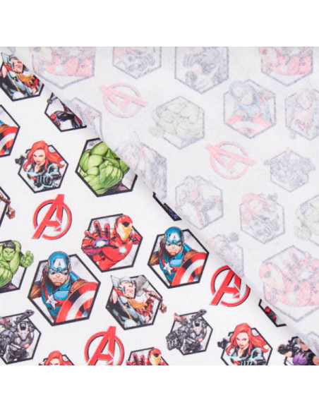 Tela superhéroes Vengadores Marvel transparencia