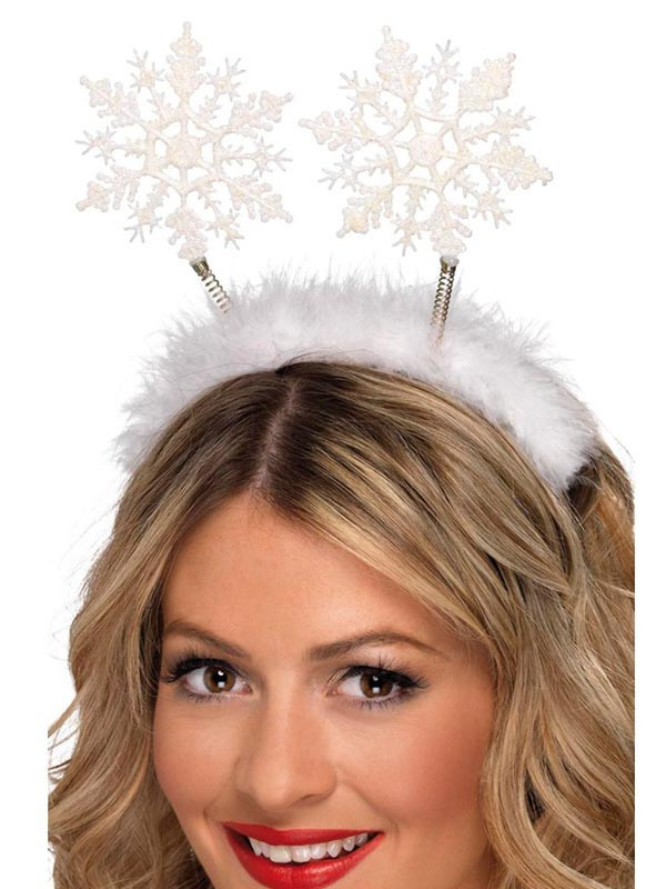 Diadema copos de nieve