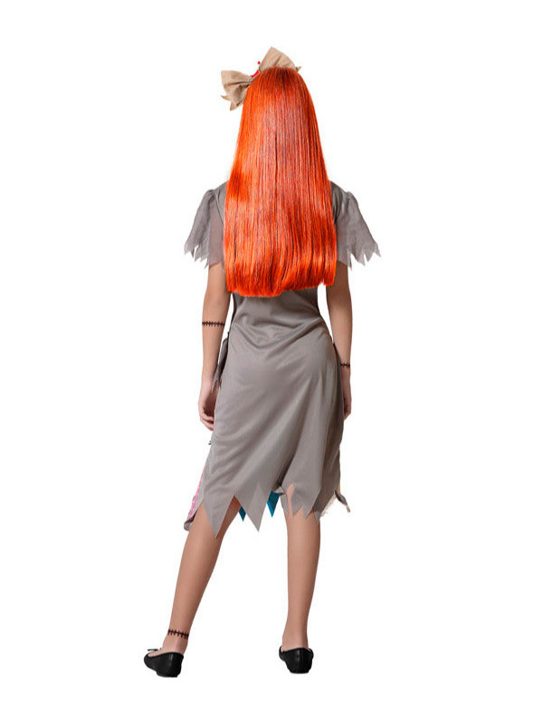 Disfraz muñeca de trapo Sally infantil espalda