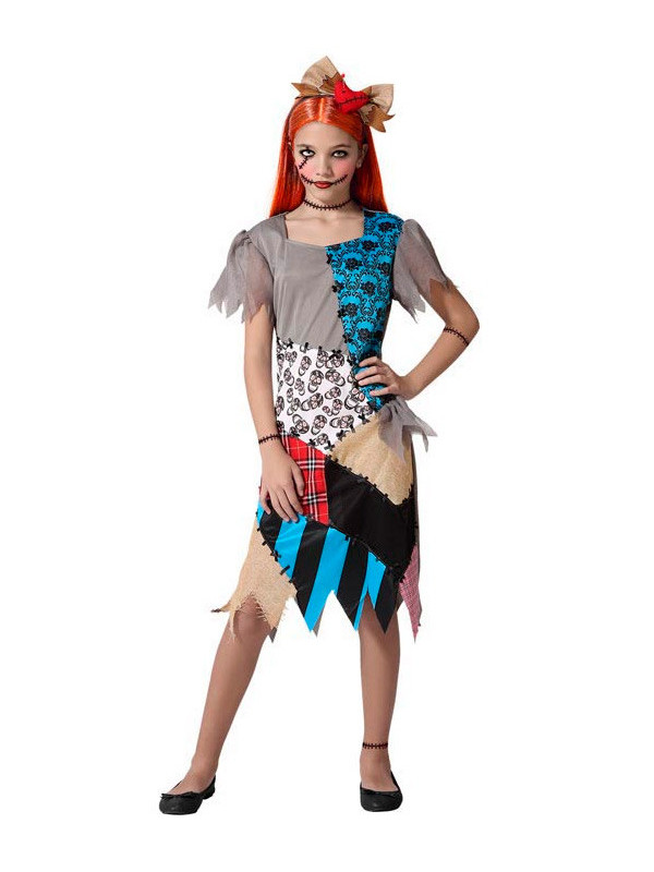 Disfraz muñeca de trapo Sally infantil