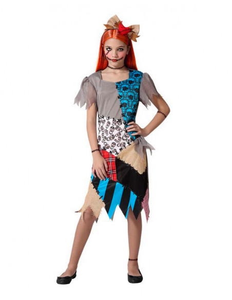 Disfraz muñeca de trapo Sally infantil