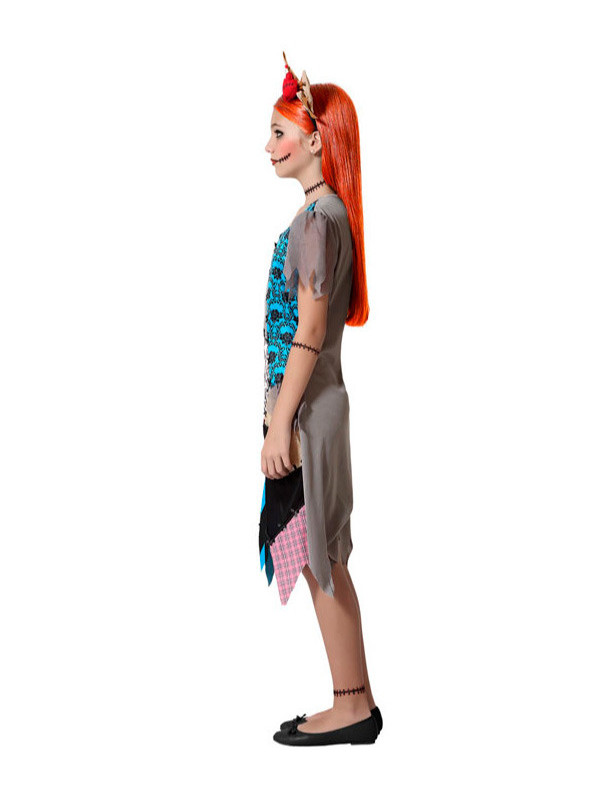 Disfraz muñeca de trapo Sally infantil perfil