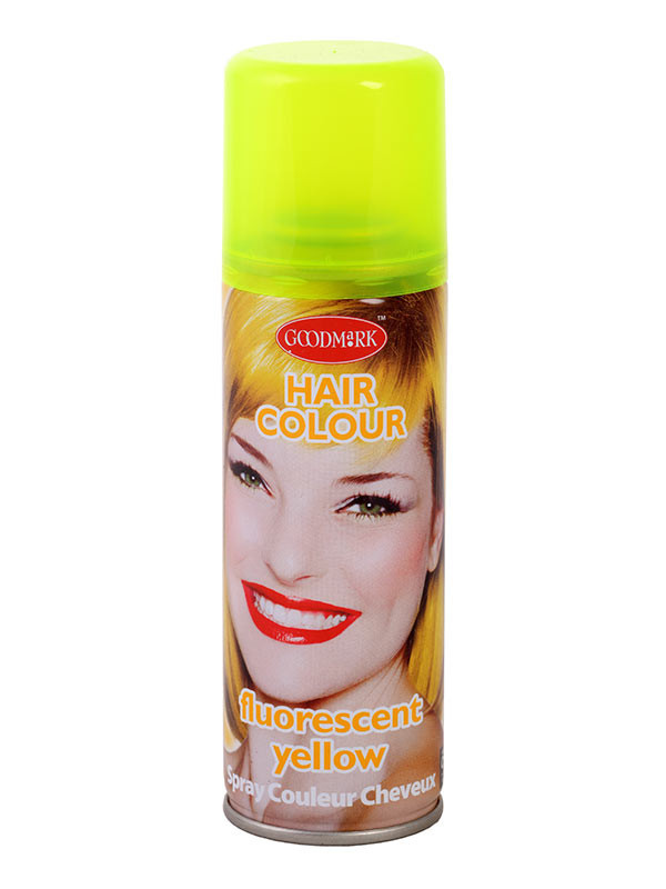 Spray de color flúor para cabello