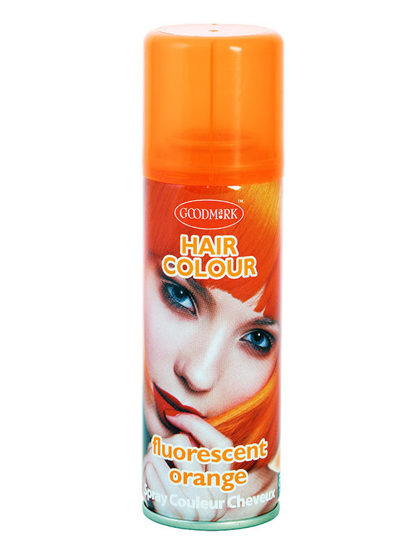 Spray de color flúor para cabello