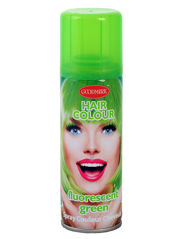 Spray de color flúor para cabello