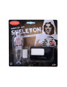 Set maquillaje esqueleto Halloween