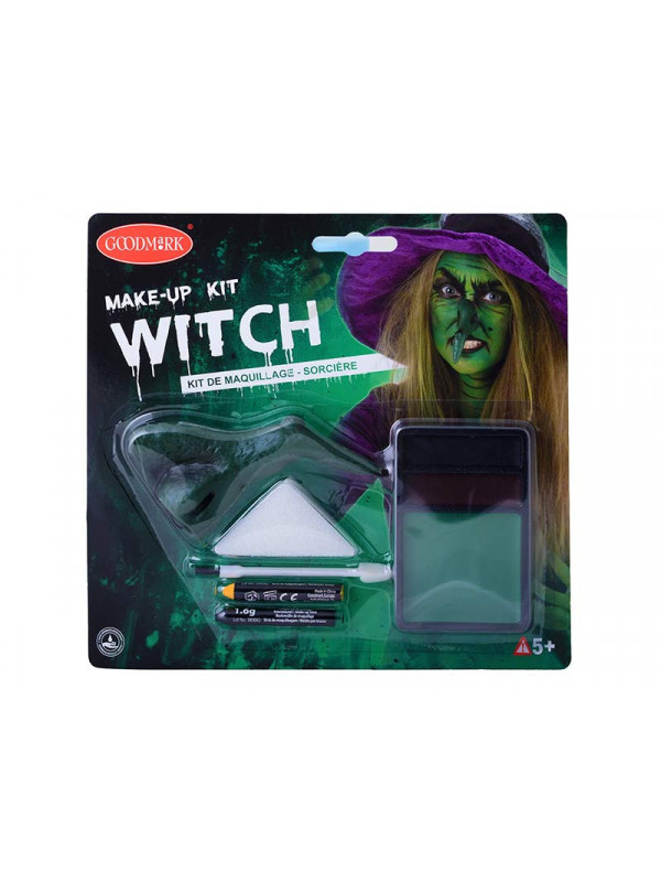 Set maquillaje Bruja Halloween