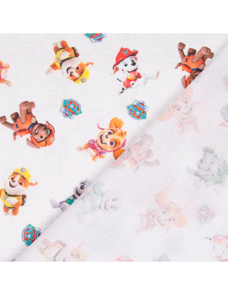 Tela Patrulla Canina trasera