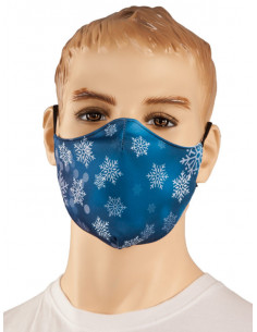 Mascarilla Estrellas de Navidad