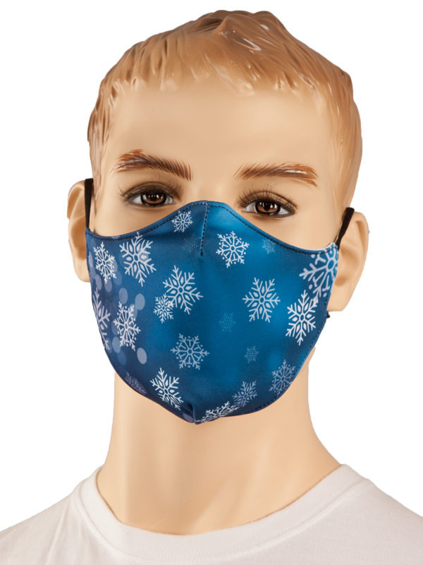 Mascarilla Estrellas de Navidad