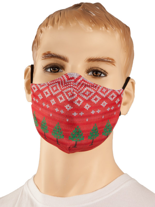 Mascarilla Jersey de Navidad
