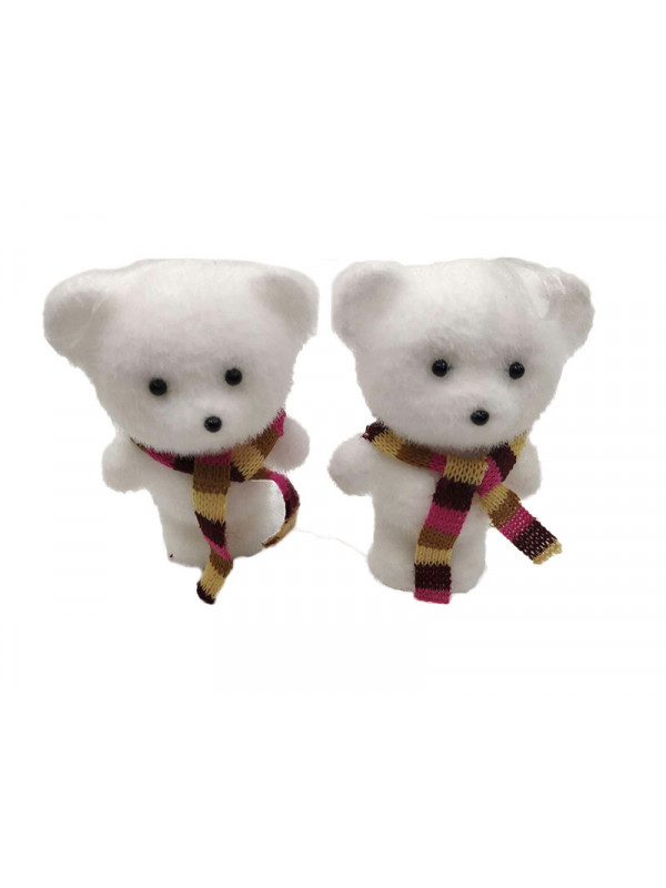 Ositos navideños decorativos 2unid