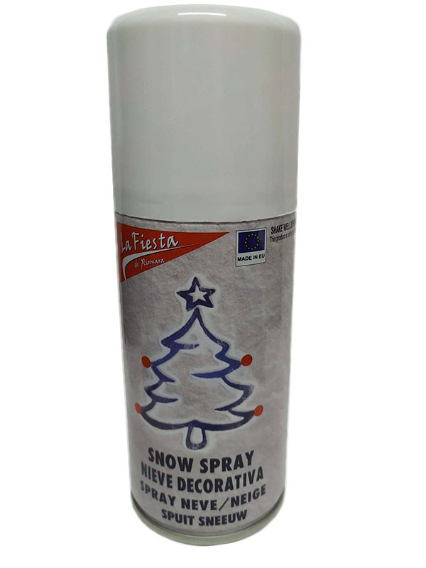 Spray nieve para decorar